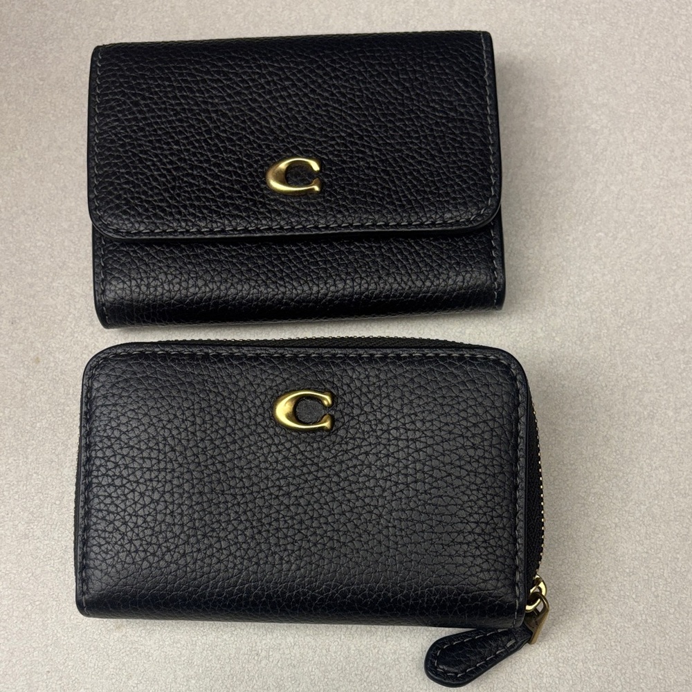 Like New Coach Essential Card Case Bundle.